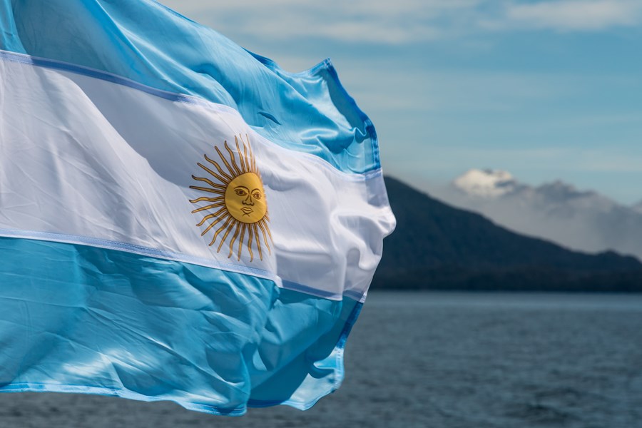 Bandeira da Argentina (Shutterstock)