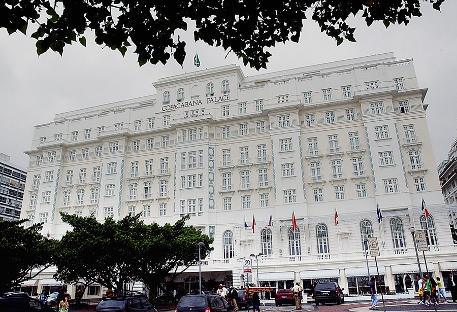 Fachada do Copacabana Palace