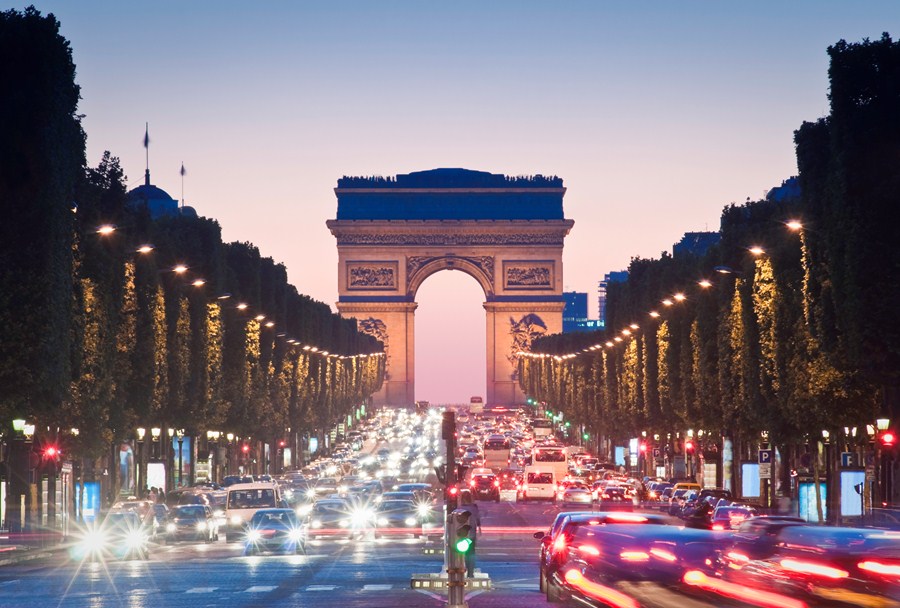 Arco do Triunfo, monumento de Paris 