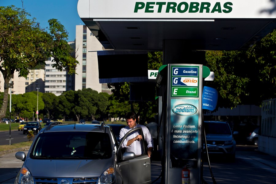 Posto de combustíveis da Petrobras