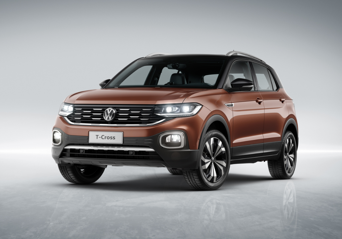 A quase septuagenária (aqui no Brasil) Volkswagen, chegou a uma impressionante marca: com o T-Cross, a montadora passou a ter o SUV mais vendido do Brasil (Divulgação)