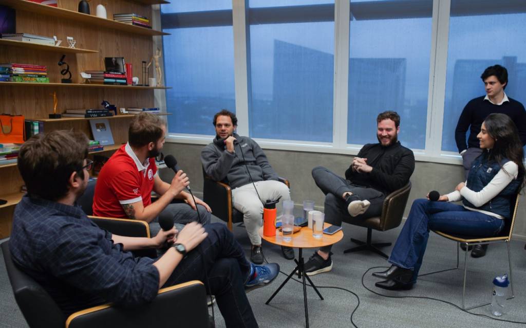 Renato Santiago, Thiago Salomão, Tiago Reis, Thiago Nigro e Betina Roxo