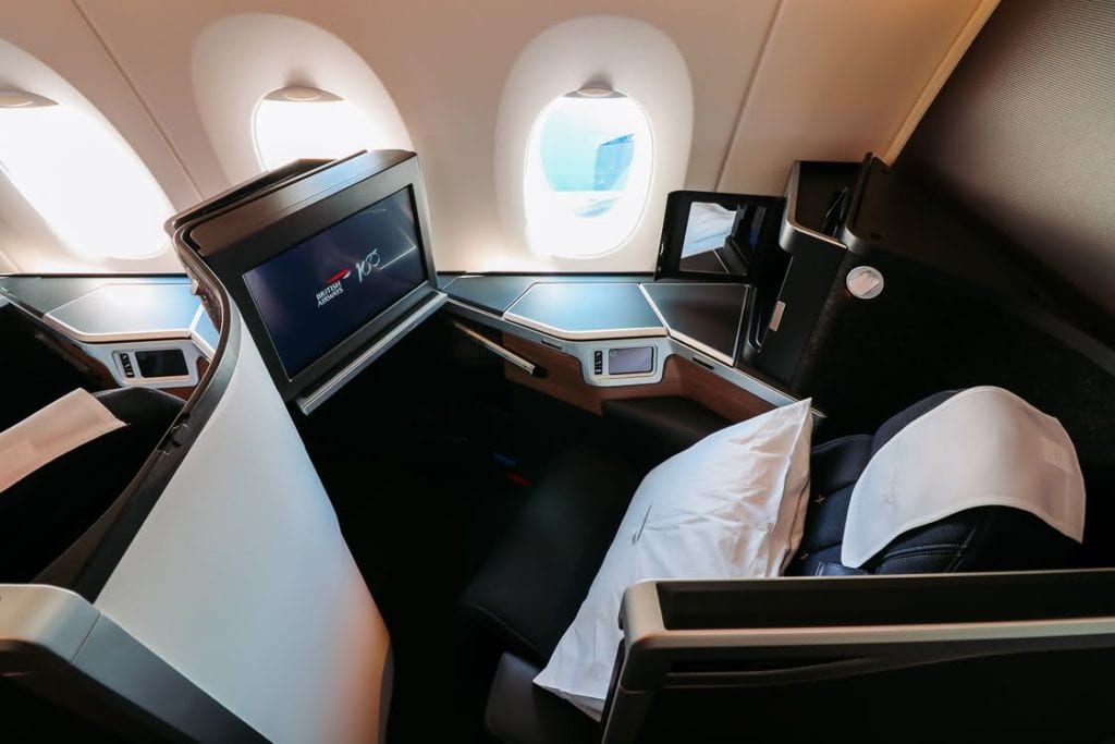 british airways club suite airbus a350 classe executiva