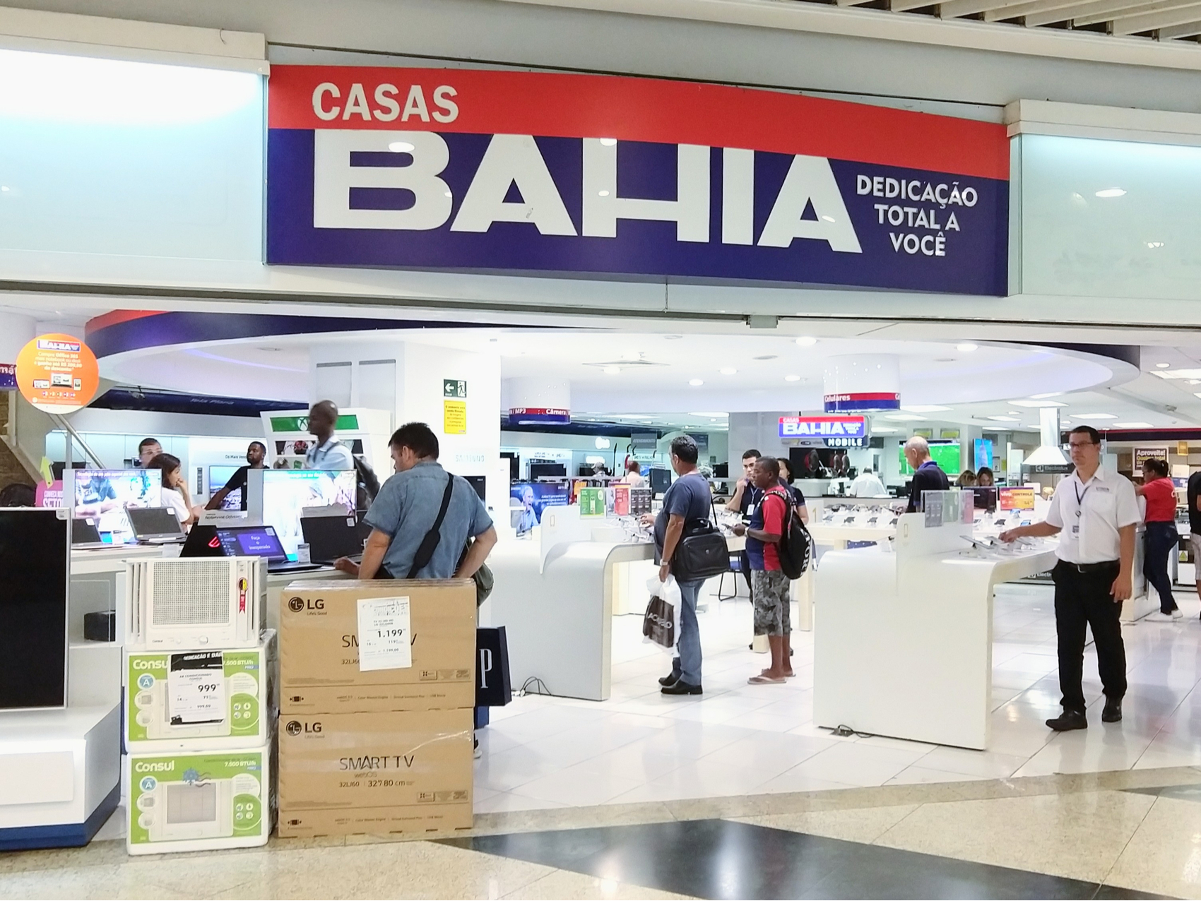 Loja da Casas Bahia em shopping (Shutterstock)