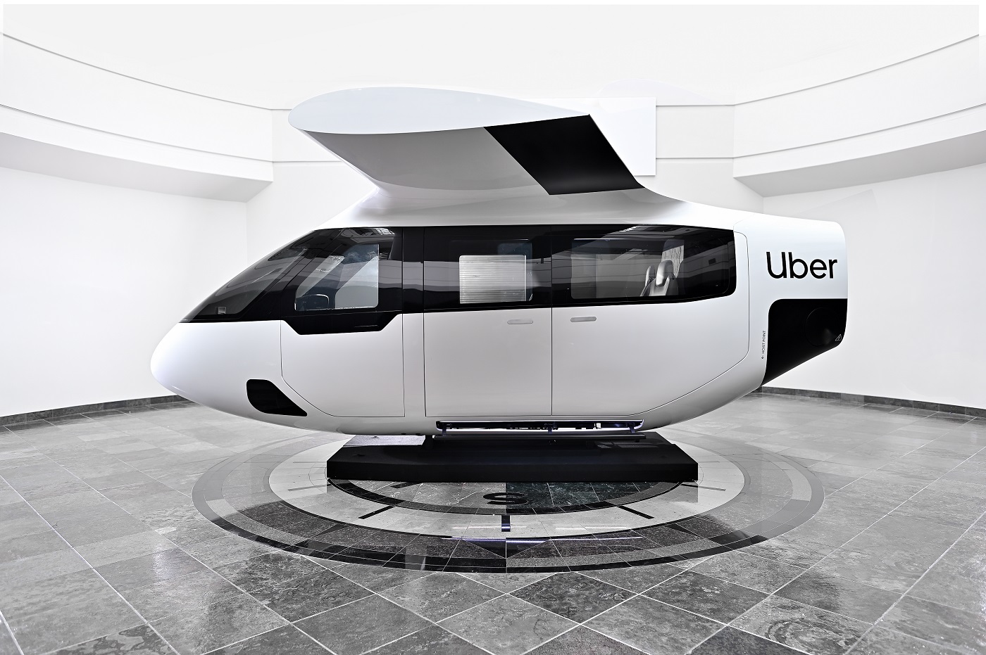eVTOL: protótipo de "carro voador" desenvolvido em parceria com o Uber (Divulgação)