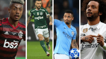 Flamengo, Palmeiras, Manchester City e Real Madrid