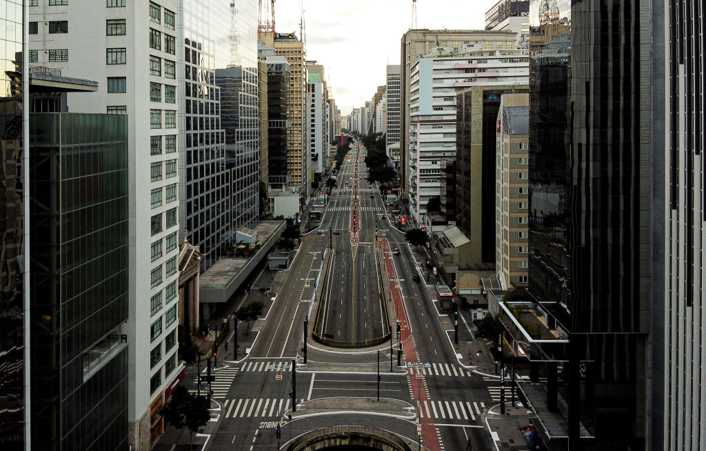 Atividade turística foi um dos destaques dos serviços no semestre em São Paulo (Alexandre Schneider/Getty Images)