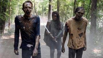 cena da série The Walking Dead