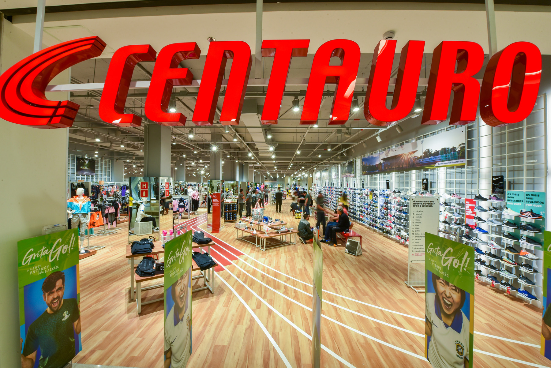 Inauguração da loja da Centauro no BH Shopping, em Belo Horizonte (Foto: MPerez)