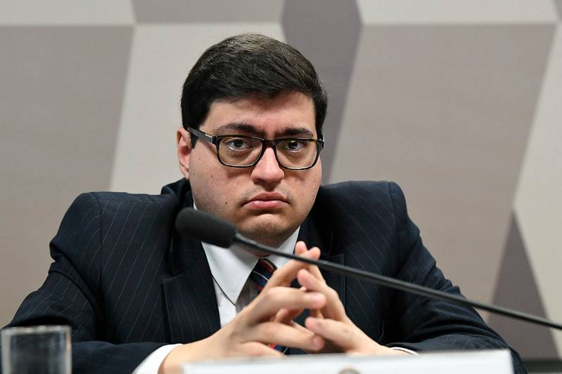 Felipe Salto, ex-diretor-executivo da IFI, em audiência pública no Senado (Jefferson Rudy/Agência Senado)