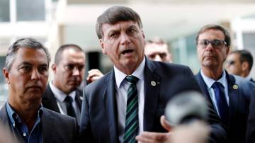 Presidente Jair Bolsonaro após reunião no Ministério da Economia em Brasília 27/01/2021 REUTERS/Ueslei Marcelino