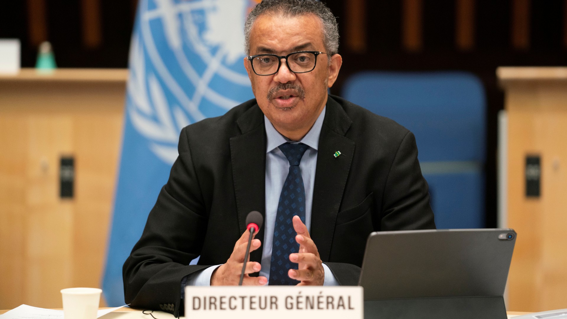 Diretor-geral da OMS, Tedros Adhanom Ghebreyesus (Christopher Black/OMS/Divulgação via REUTERS)