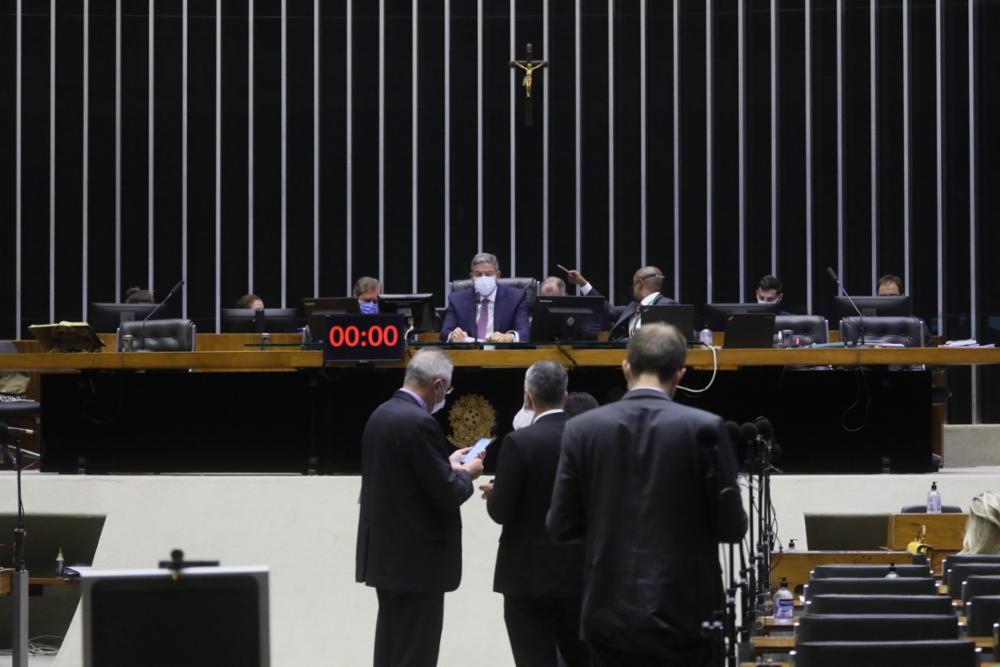 O plenário da Câmara dos Deputados em votação de propostas (Foto: Luis Macedo/Câmara dos Deputados)