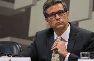 O presidente do Banco Central, Roberto Campos Neto, participa de audiência pública na Comissão de Assuntos Econômicos do Senado