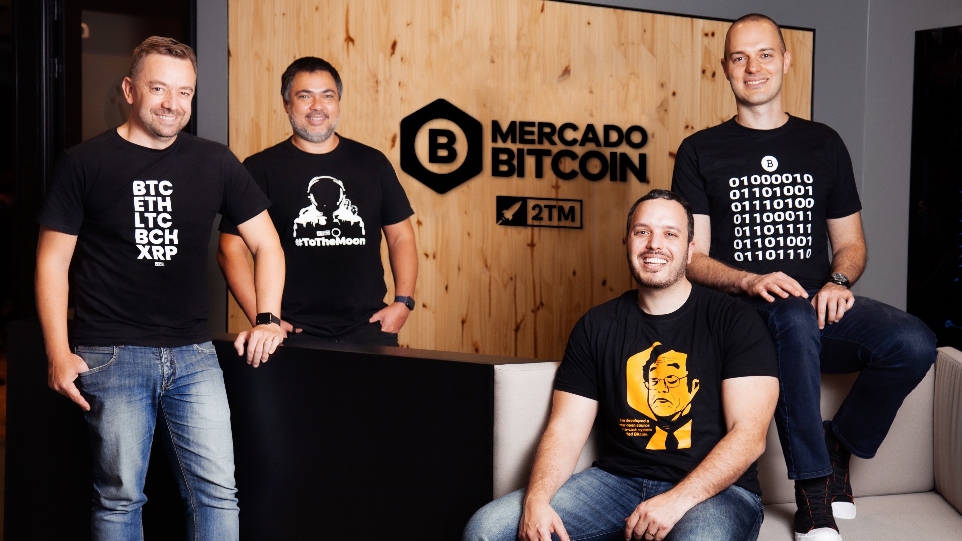 Os cofundadores do Mercado Bitcoin