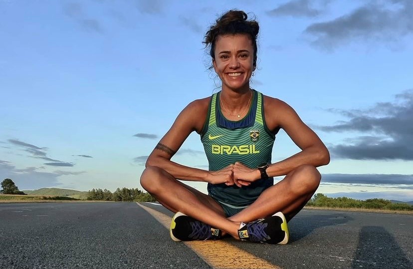 Érica Sena, atleta brasileira da marcha atlética (Instagram/Reprodução)