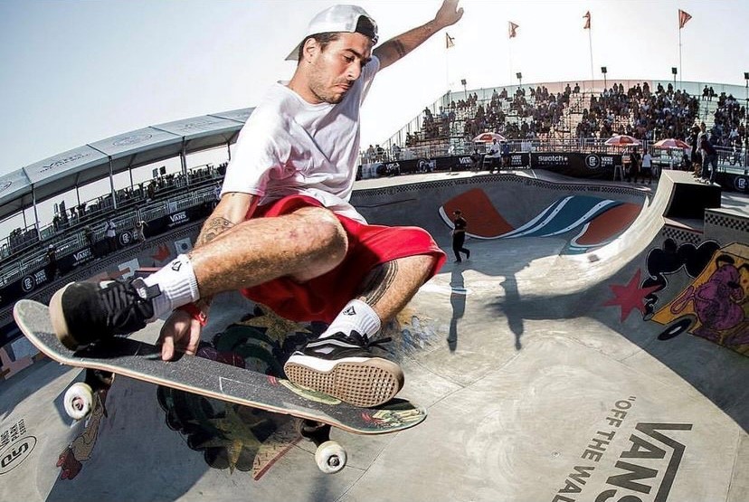 Pedro Barros, do skate park (Instagram/Reprodução)