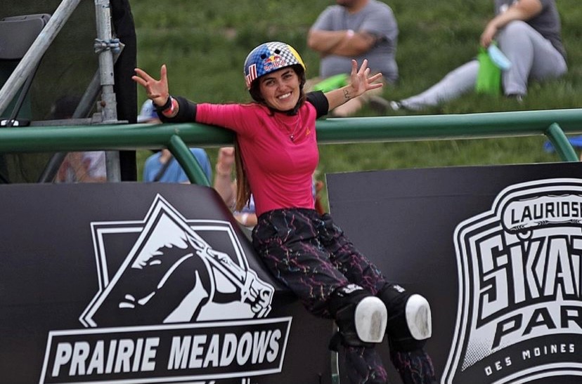 Yndiara Asp, do skate park feminino (Instagram-Reprodução)