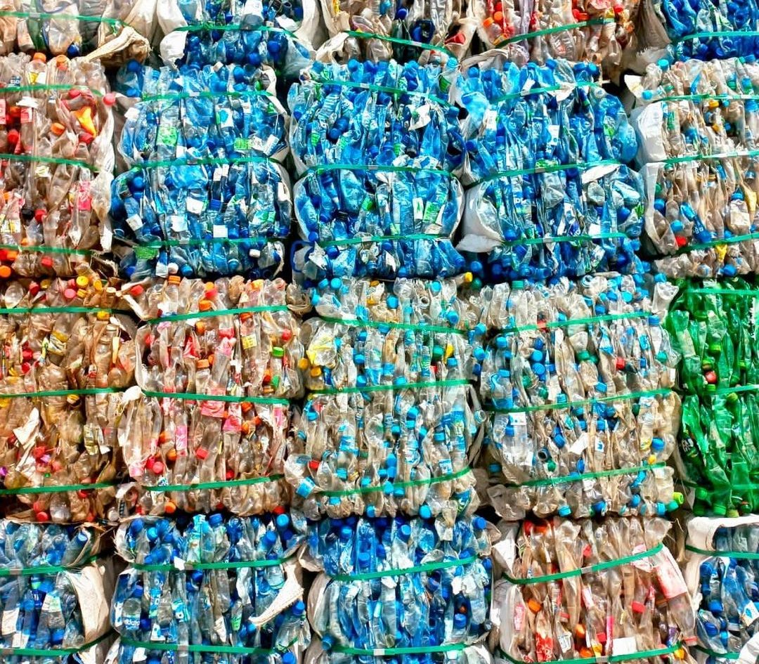 Usina de reciclagem de garrafas plásticas em Fernando de Noronha (Reprodução/Instagram/@vozdosoceanos)
