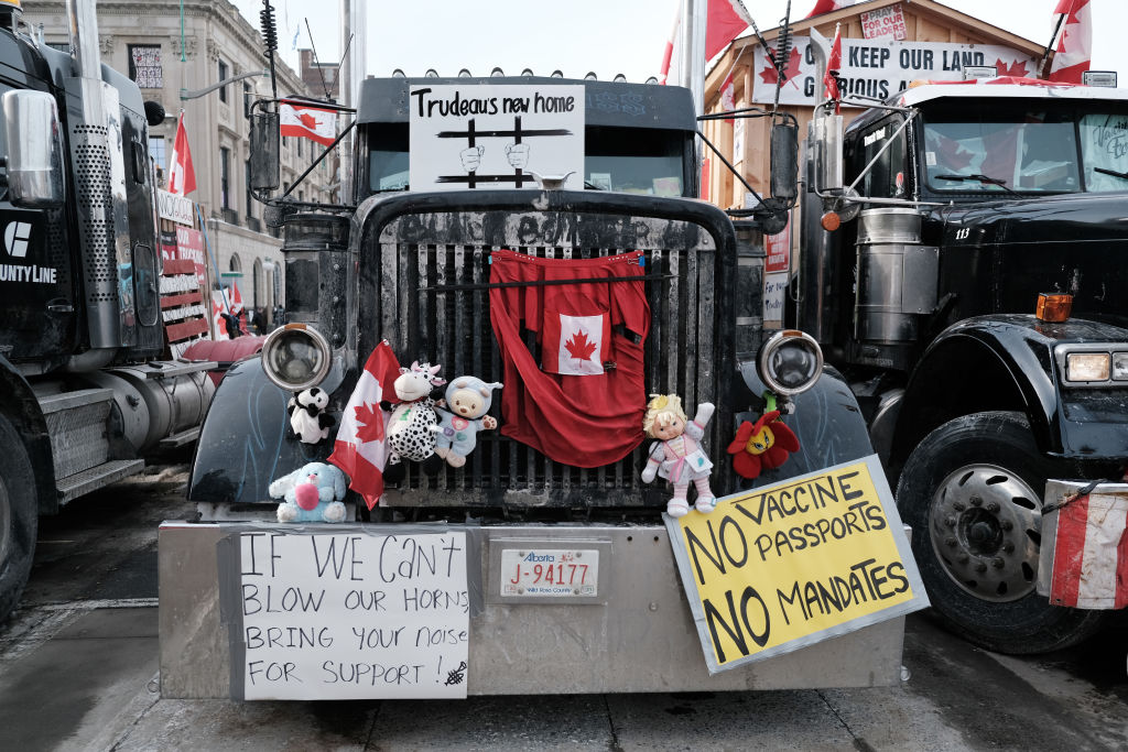 canada protesto antivacina