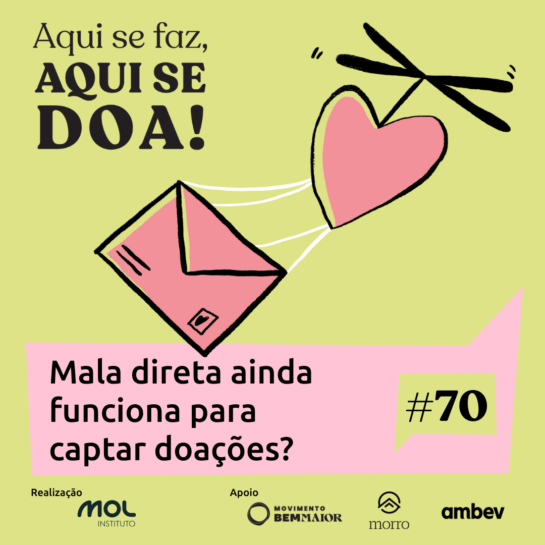 Aqui se faz aqui se doa Podcast do Instituto Mol
