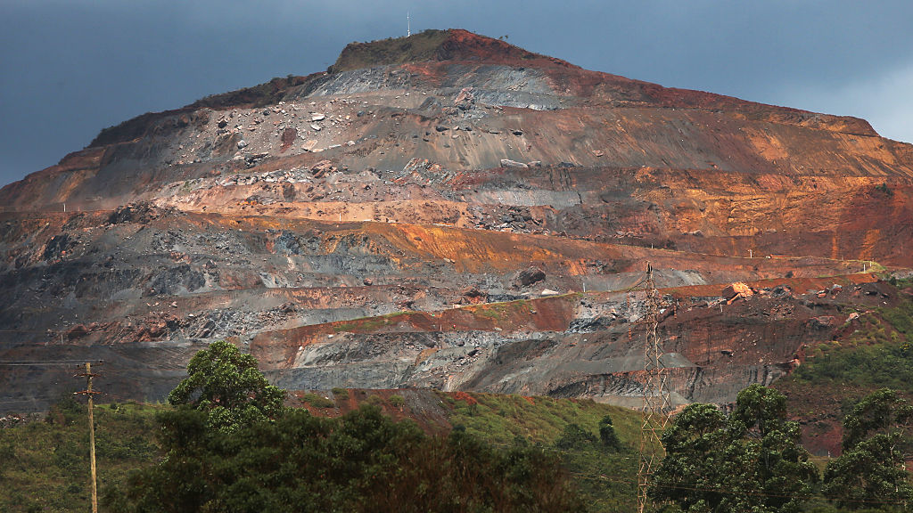 Mineração da Vale em Minas Gerais (Mario Tama/Getty Images)