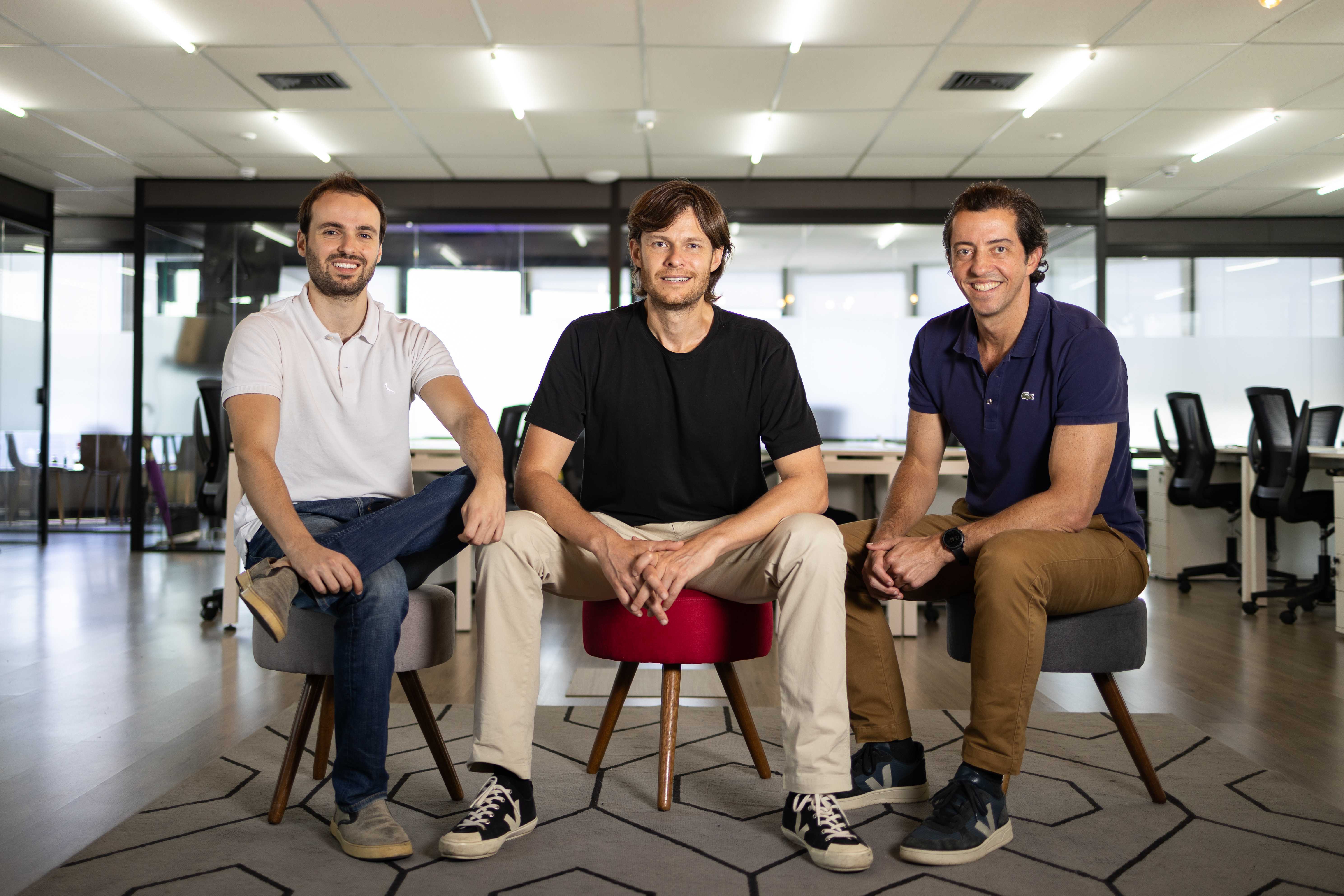 Vixtra foi fundada por Leonardo Baltieri, Guilherme Rosenthal e Caio Gelfi. Foto: Divulgação