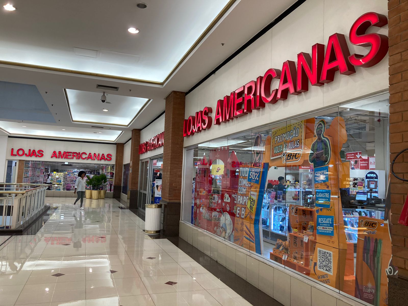 Loja da Americanas (AMER3) no shopping Market Place, na zona sul de São Paulo (Lucas Sampaio/InfoMoney)