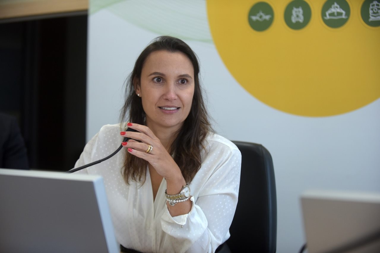 Natália Marcassa, presidente do MoveIntra (Ministério da Infraestrutura/Divulgação)