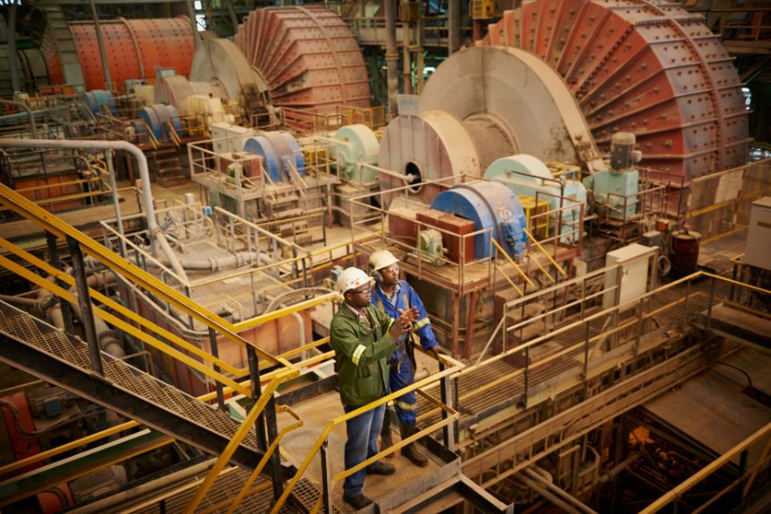 Operação em mina de cobre da Glencore em Katanga (Divulgação)