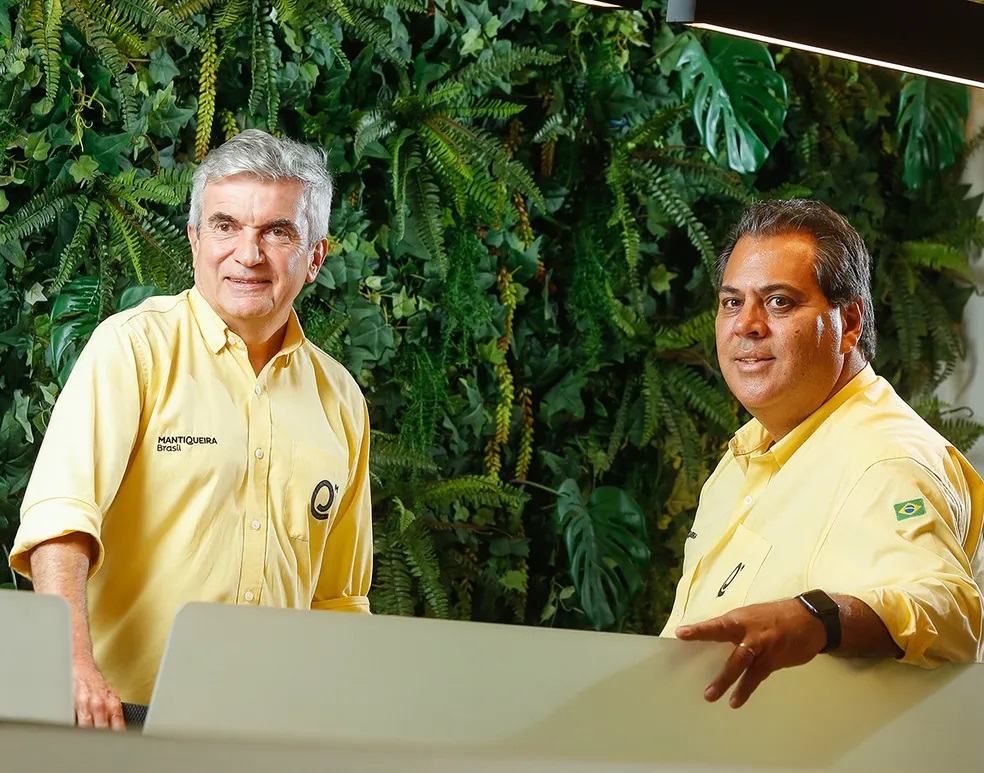 Márcio Utsch, CEO da Mantiqueira (esq.), e Leandro Pinto, controlador da empresa
