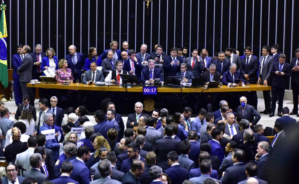 O plenário da Câmara dos Deputados durante sessão deliberativa (Foto: Zeca Ribeiro/Câmara dos Deputados)