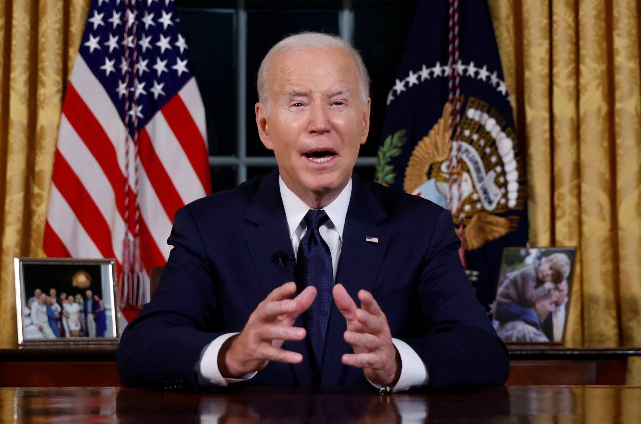O presidente do EUA, Biden (Foto: REUTERS/Jonathan Ernst/Pool)