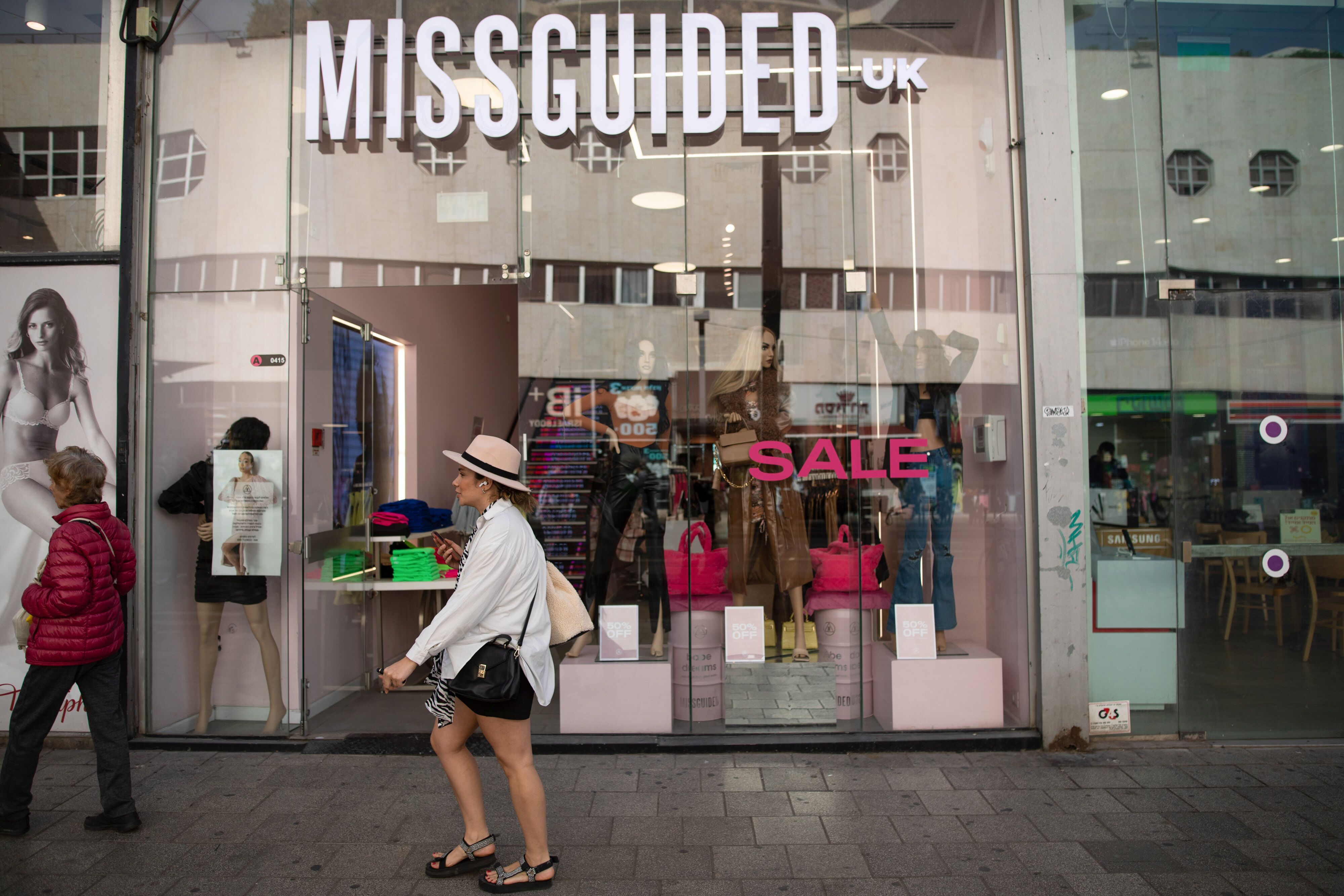 Loja de roupas da varejista britânca Missguided (Corinna Kern/Bloomberg)