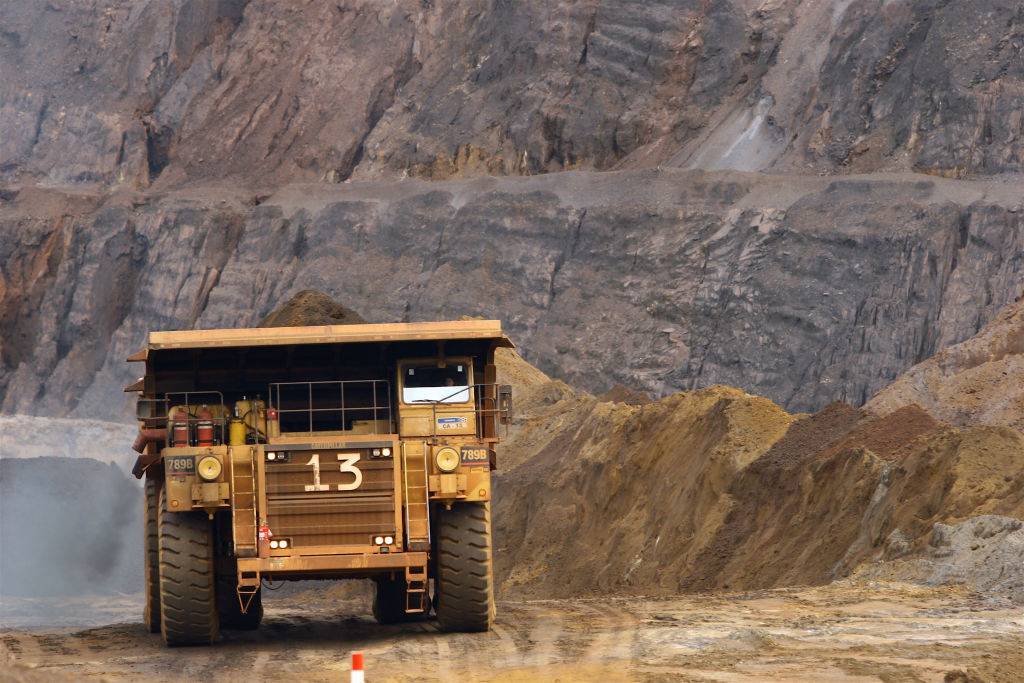 Produção de Minério de Ferro, Mineração Vale (Sistema Norte), Estado de Minas Gerais, Brasil (Foto: Giles Barnard/Construction Photography/Avalon/Getty Images)