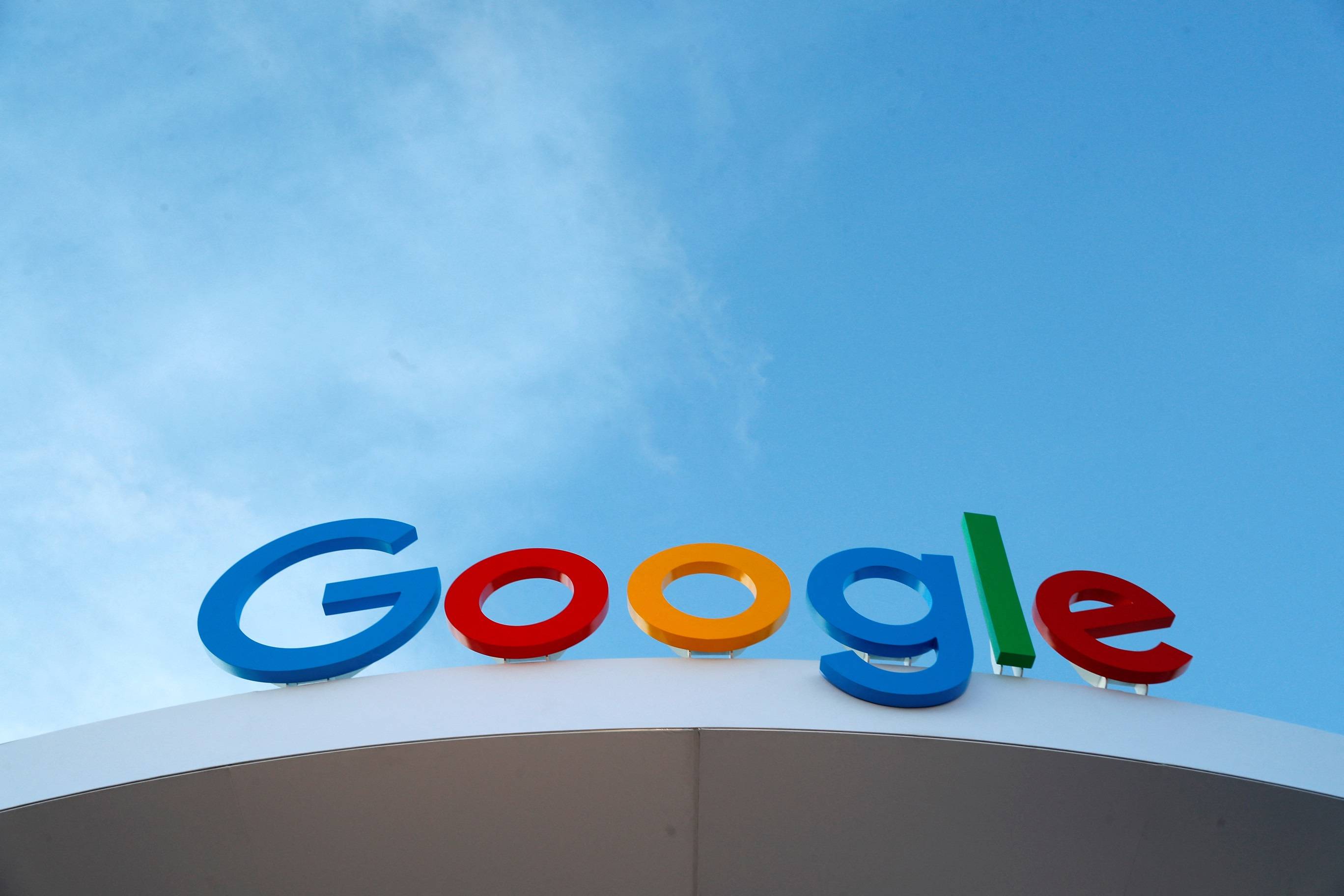 Logo do Google durante feira de tecnologia em Las Vegas
10/01/2024 (Foto: REUTERS/Steve Marcus)