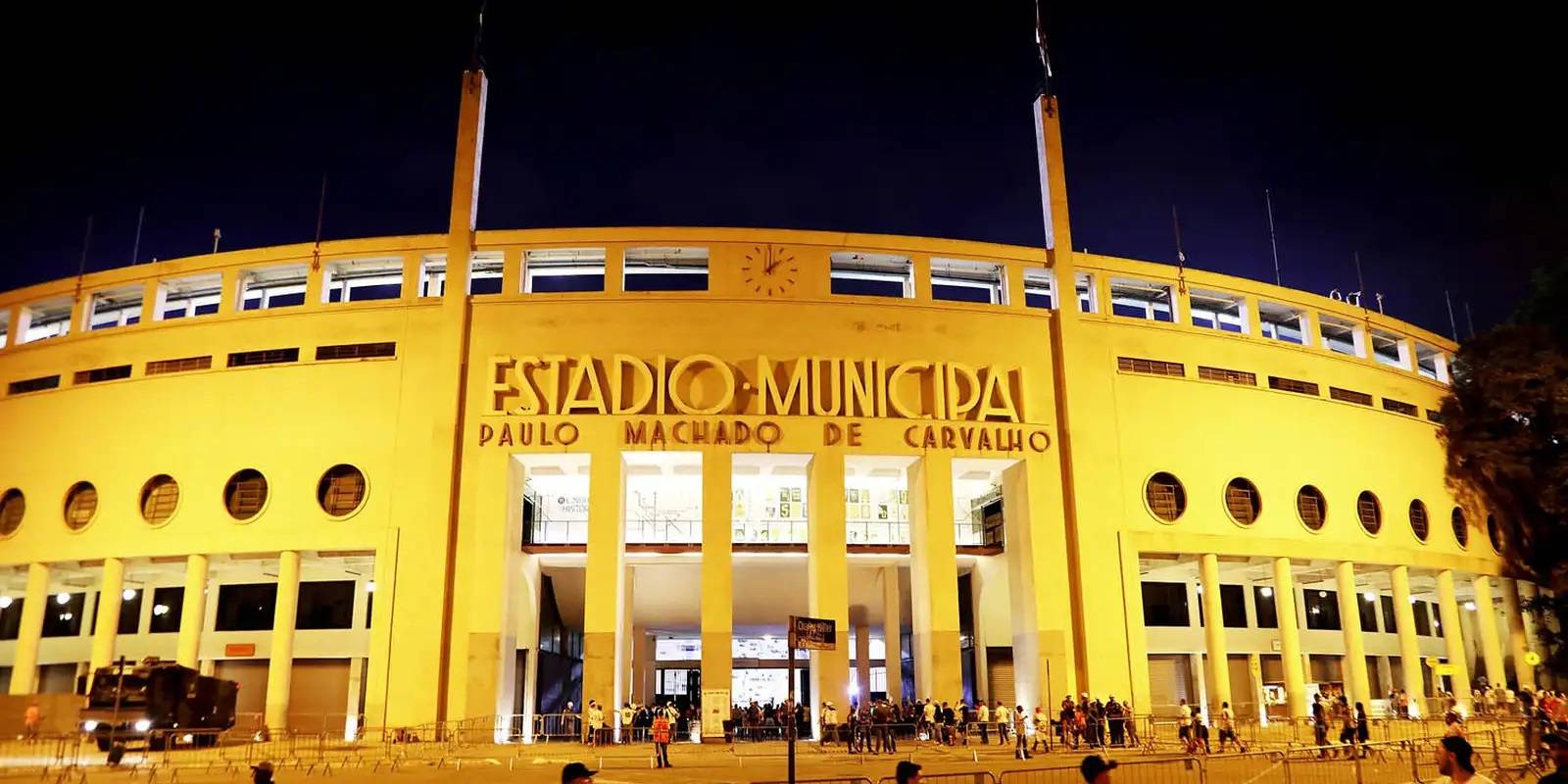 Estádio do Pacaembu, em São Paulo (Pedro Ernesto Guerra/ Santos FC)