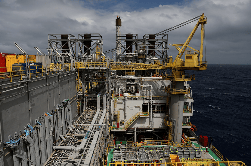 Estrutura de plataforma da Petrobras (REUTERS/Pilar Olivares)