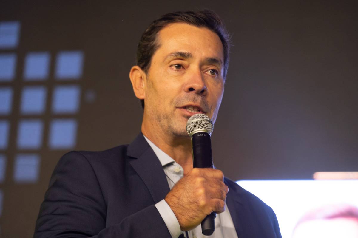 Roberto Teixeira, head da XP Seguros e Previdência, durante o Insurance Day 2024
