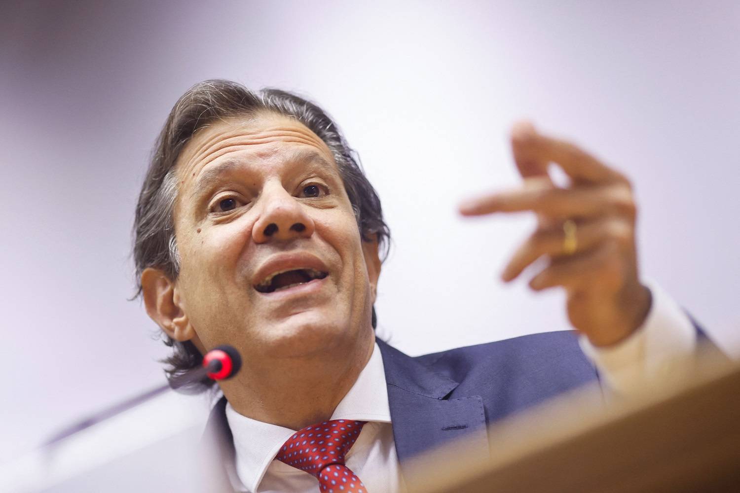 Ministro da Fazenda, Fernando Haddad (PT), em Brasília em 28/12/2023 (Foto: Adriano Machado/Reuters)