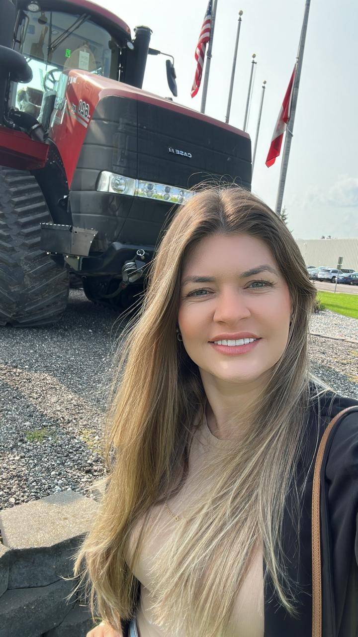 Verilanny Strasser Menegas, empresária do setor de agronegócio