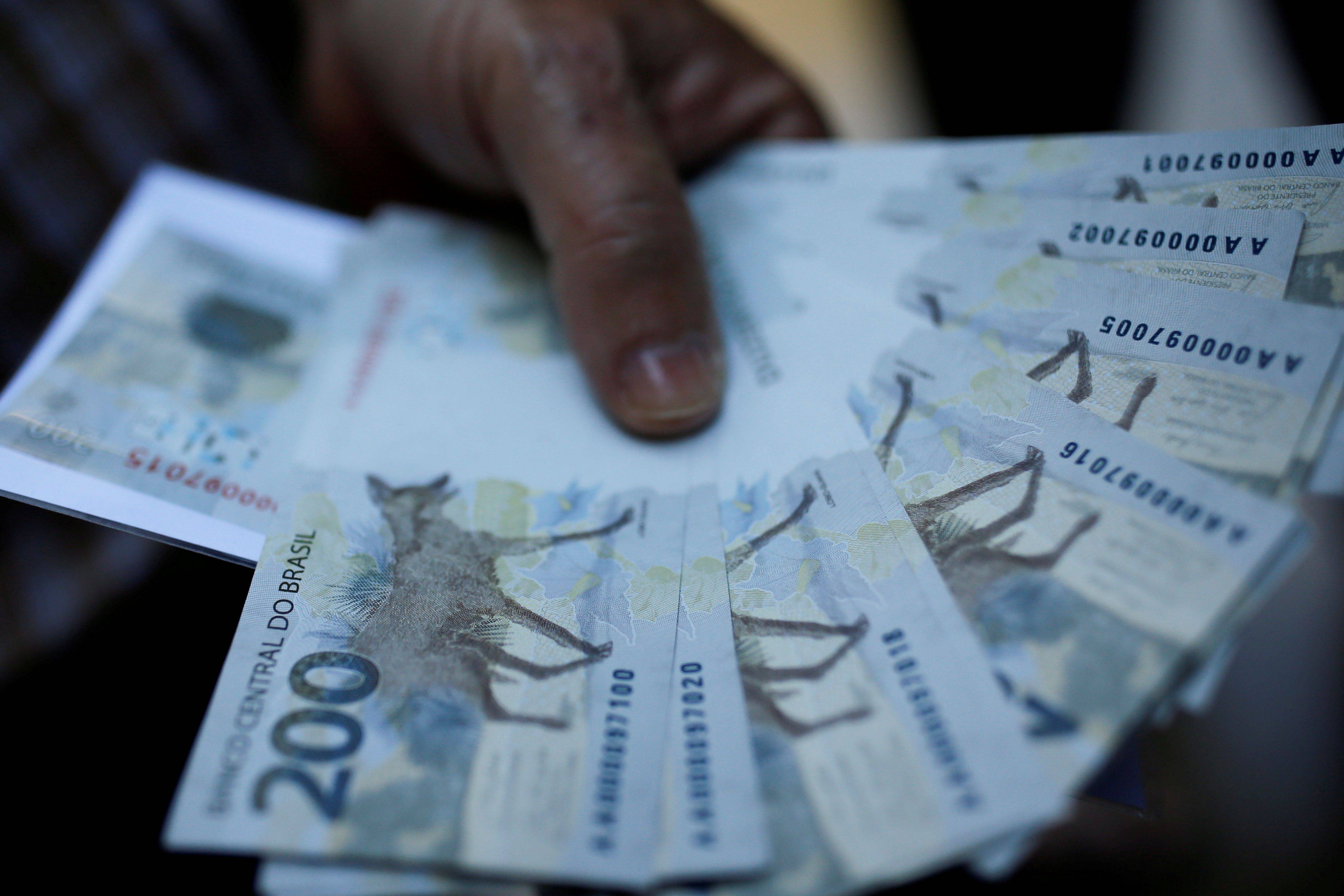 Notas de 200 reais 02/09/2020 REUTERS/Adriano Machado