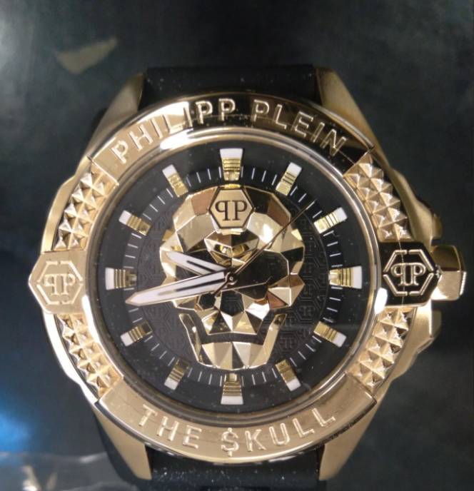 Relógio Philipp Plein - lote 66 do leilão da Receita Federal (Divulgação)