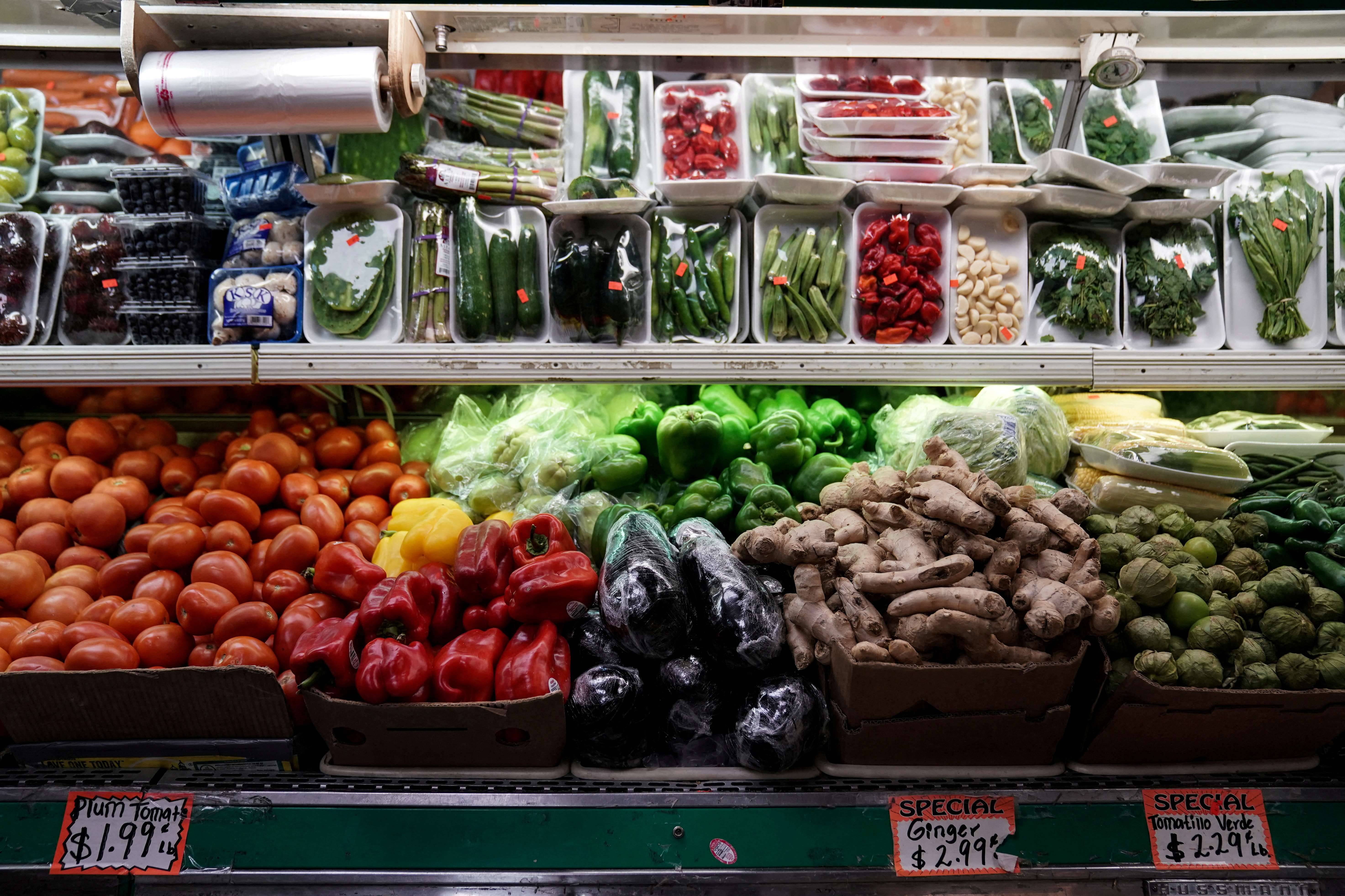 Preços em supermercado de Washington, nos EUA (Reuters/Sarah Silbiger)