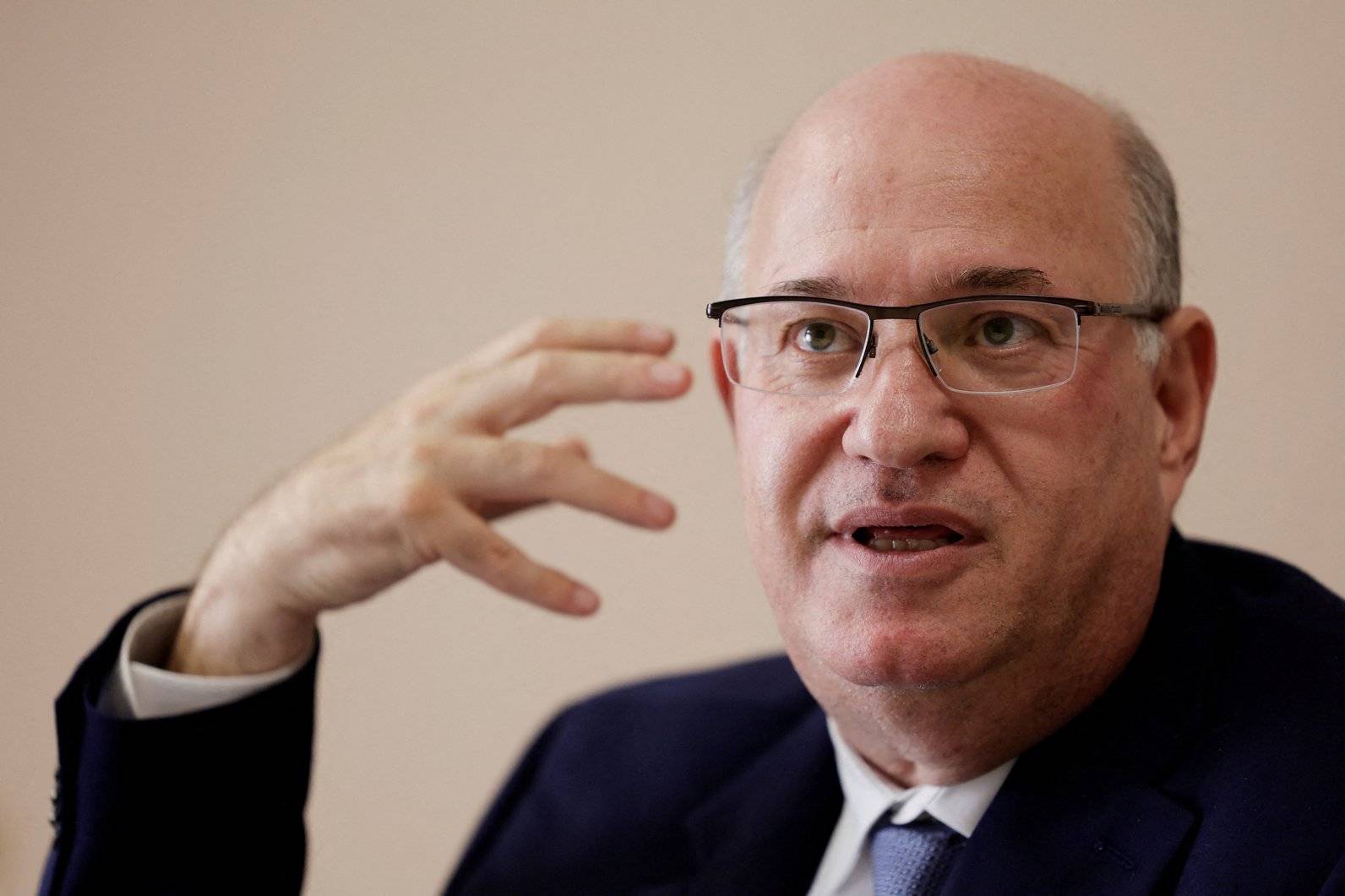 Presidente do Banco Interamericano de Desenvolvimento, Ilan Goldfajn, fala à Reuters em Marrakech, no Marrocos  - 11/10/2023 (Reuters/Susana Vera)