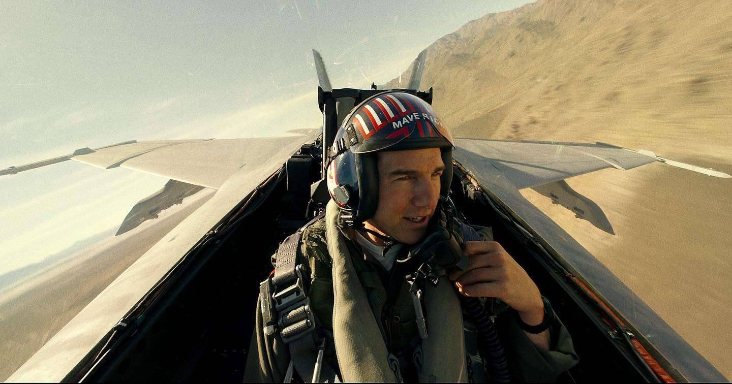 Cena de 'Top Gun - Maverick' (Divulgação/Instagram)