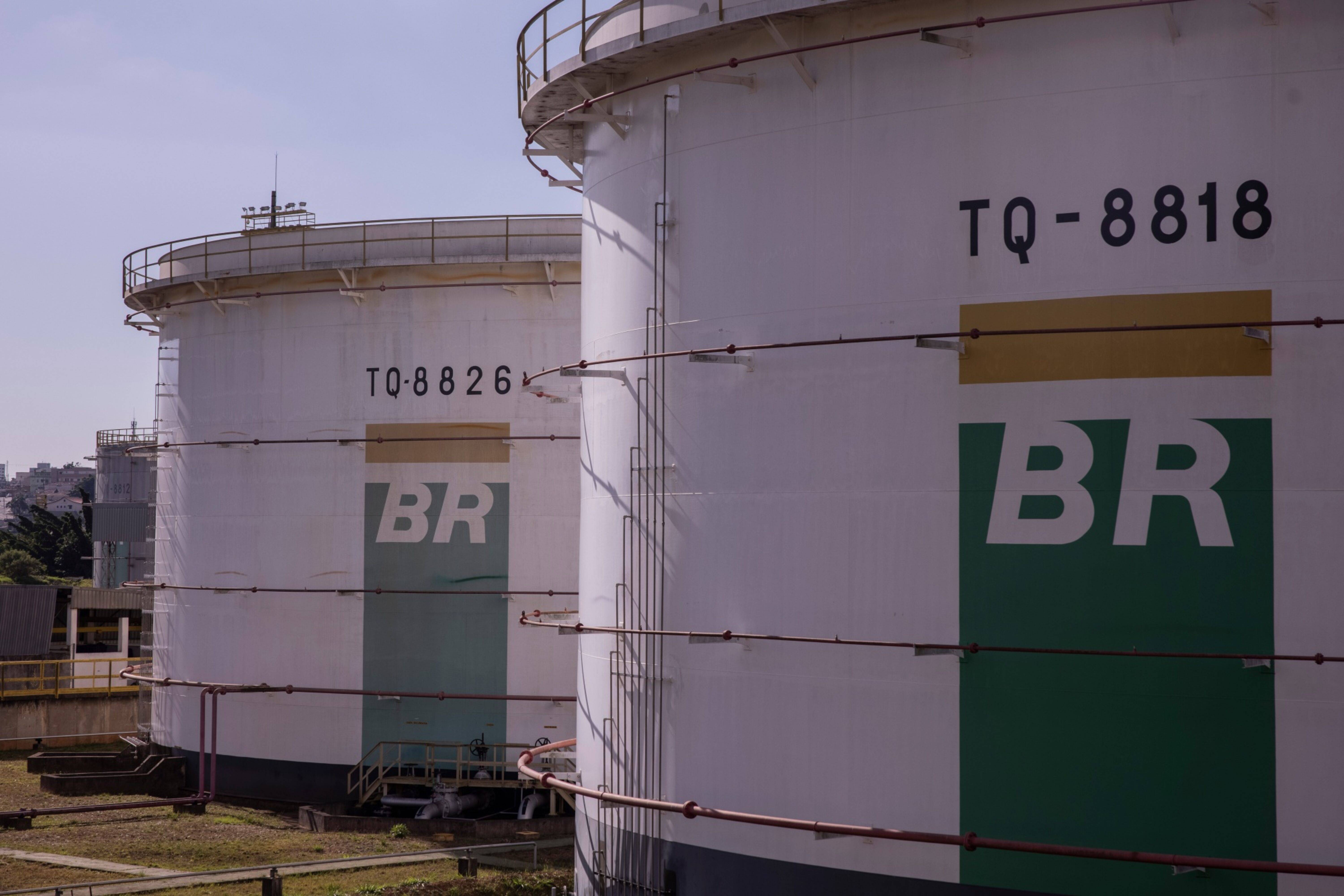 Vista geral da refinaria da Petrobras em São Caetano (SP) (Victor Moriyama/Bloomberg)