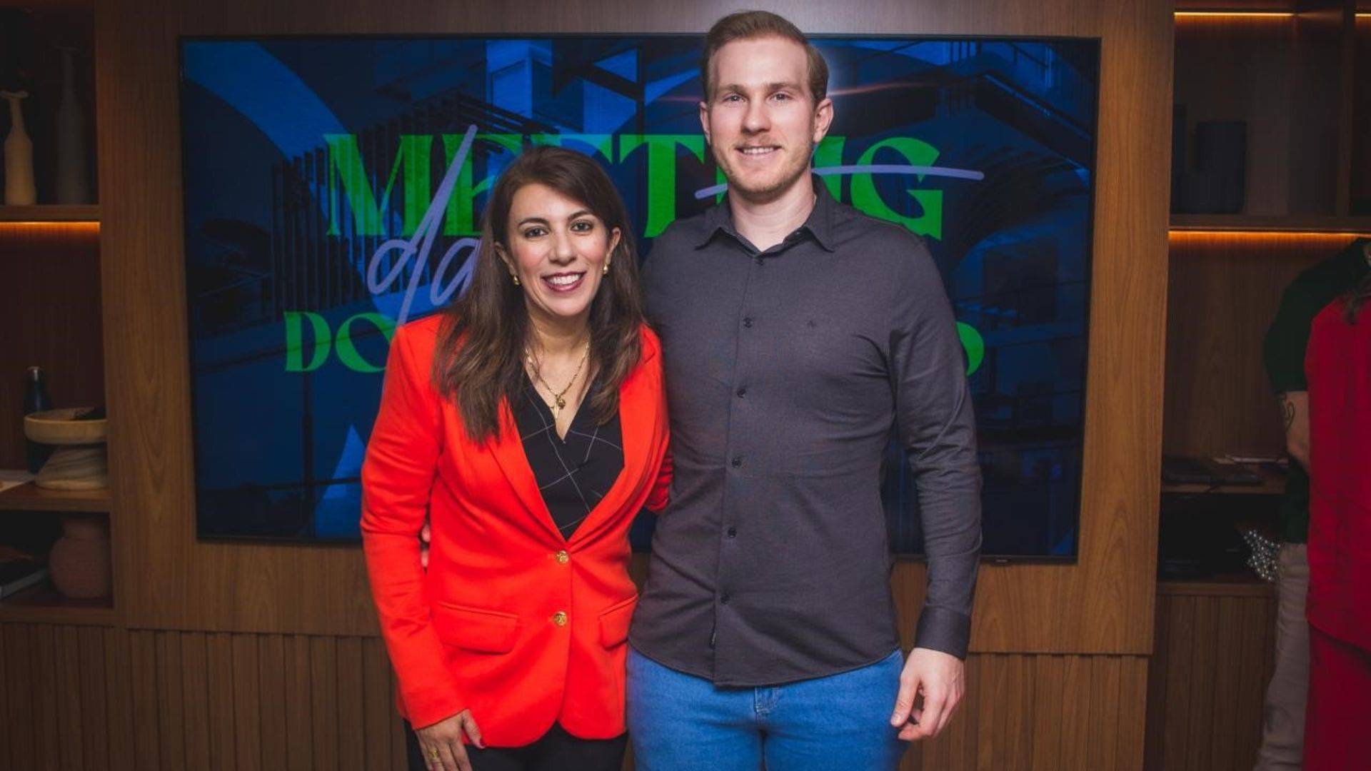 Verena Andrade e Leandro Borré, sócios da Andrade Borré Construtora