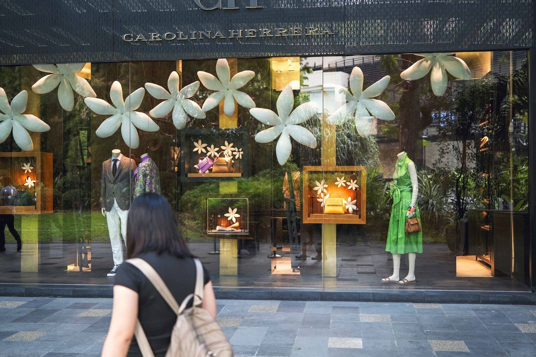 Loja da Carolina Herrera em Madri. Foto: Veejay Villafranca/Bloomberg