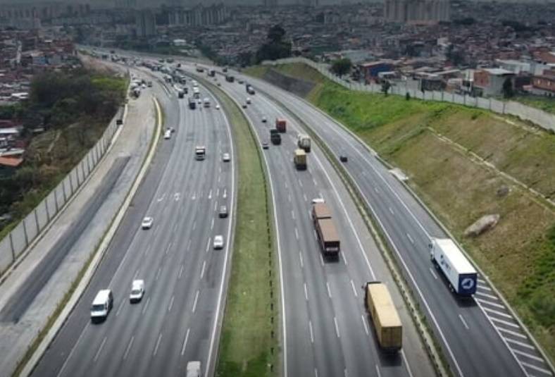 Obras do trecho Norte do Rodoanel foram retomadas (Foto: Reprodução/CCR)